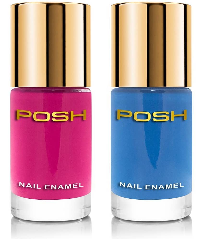 Posh Nail Polish Multi Glossy Pack of 2 9 mL