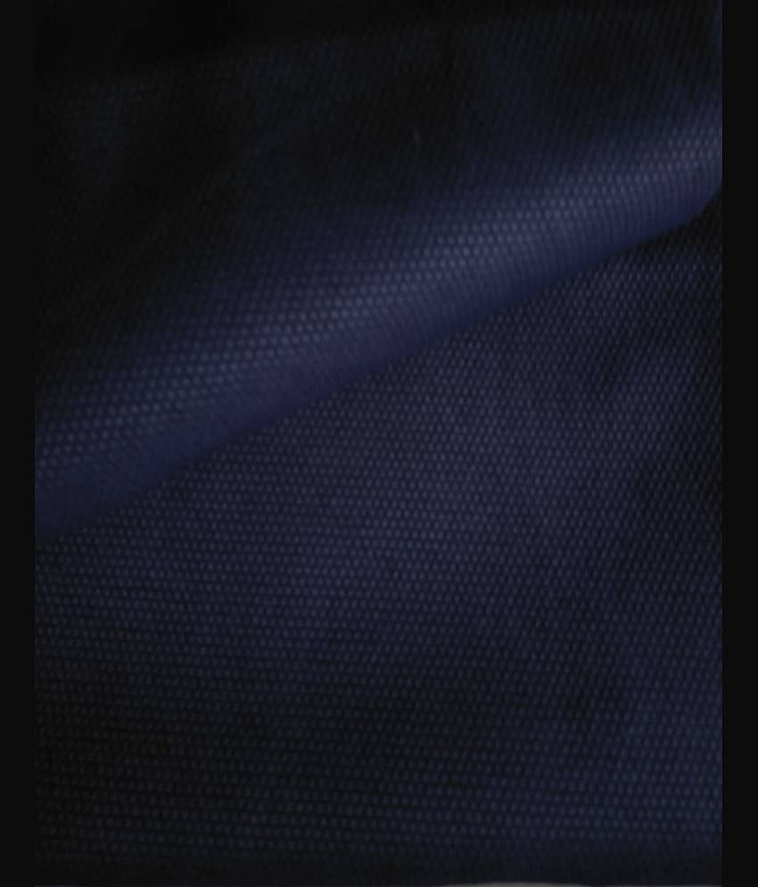 Makhanchor Black 100 Percent Cotton Unstitched Shirt pc Single