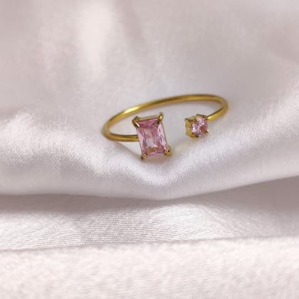 Une Ring- Rose-Adjustable