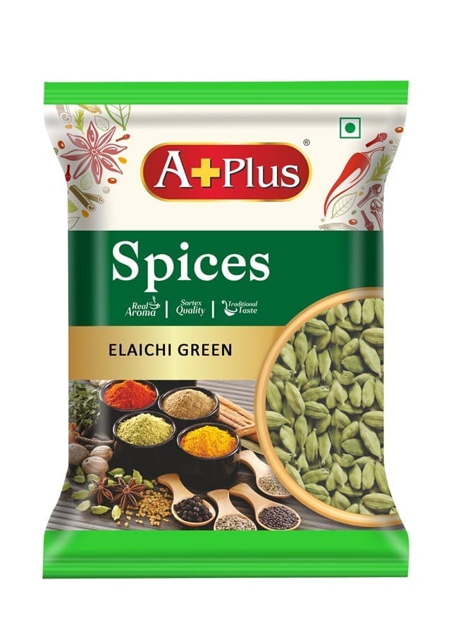 Aplus Green Elaichi 50gm(pouch)