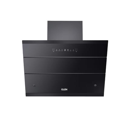 Glen 75 cm 1500 m/hr Filterless Thermal Autoclean Kitchen Chimney, Slant |(Hood ZOLA HSR 75, Heat Sensor| Aeration technology|Auto On/Off| Touch & Gesture Control,Black) Glen 75 cm 1500 m/hr Filterless Thermal Autoclean Kitchen Chimney, Slant |(Hood ZOLA