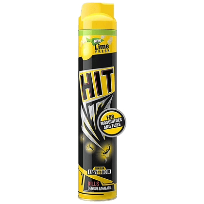 Hit Mosquito & Fly Killer Spray - Lime Fragrance, 625 Ml