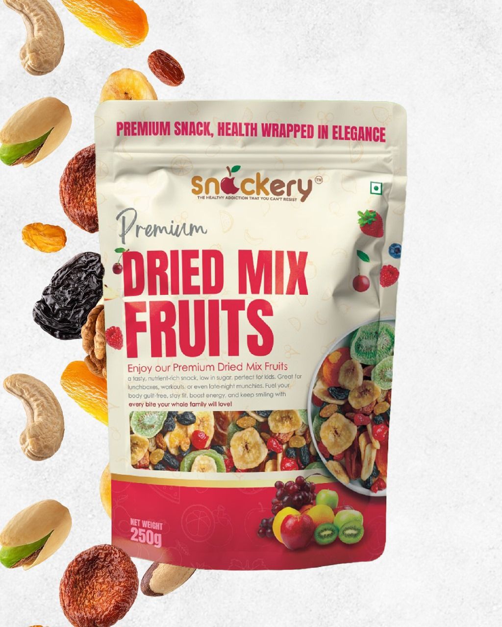 Dried Mix Fruits 200  G