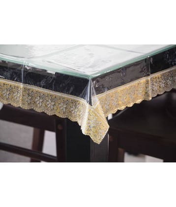 Casa Furnishing 6 Seater Transparent PVC Single Table Covers