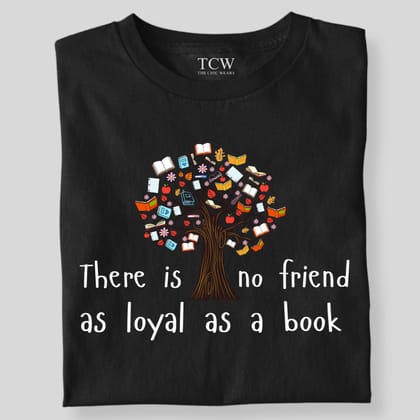 THERE IS NO FRIEND-Black / S