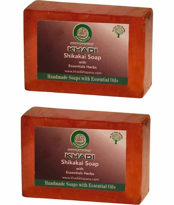 Khadi Herbal Shikakai Soap 125 gm Pack of 2