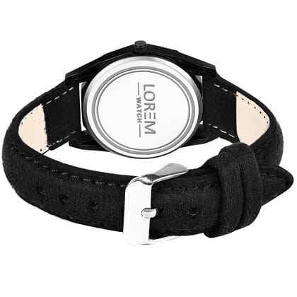 LOREM 3D Embossed Sylish Dial Analog Watch for Women-UF