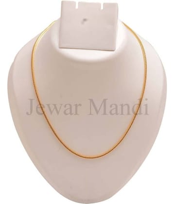 Jewar Mandi Gold Plated Chain ( Set of 1 )