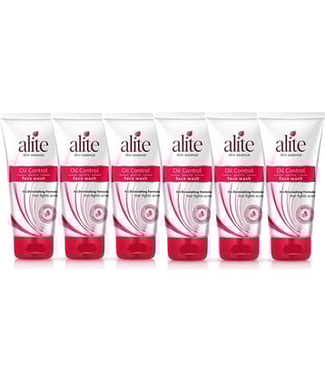 Alite Oil Control Gentle Face Wash Enriched with Stearic Acid for Oil Acne Prone Skin ( Pack of 6 )