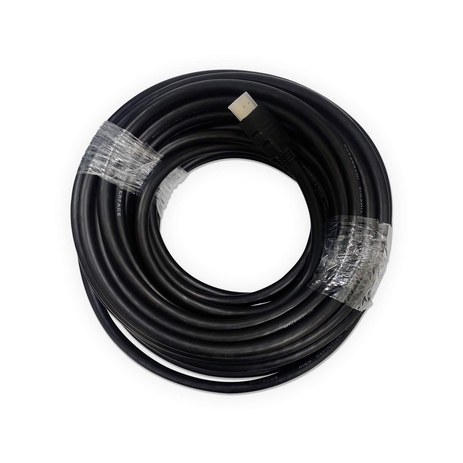 HI-FOCUS 4K High Speed HDMI Cable for Television/Monitors, CCTV Recorders, Projectors,Black (10m)