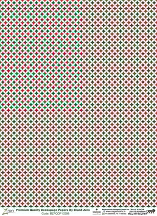 Brand Zero Premium Quality Decoupage Paper Pack of Two - Design Code: BZPQDP10286