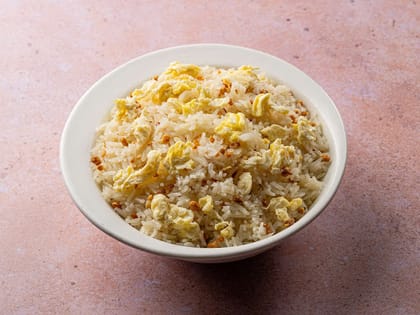 Burnt Garlic Jasmine Fried Rice With Egg