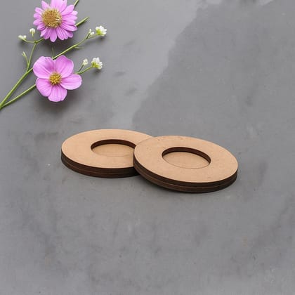 Dbeautify's DIY Round MDF Tea Light Holder