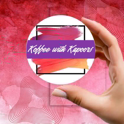 Set of 6 Custom Paint Strokes Design Coasters  - Chatterbox Labels