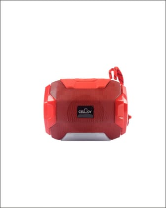CellJoy SP15 5W Bluetooth Party Speaker (Red, Stereo Channel)