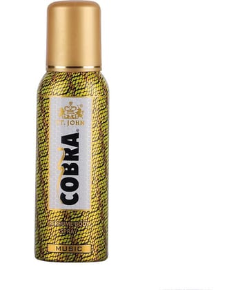 St. John Cobra Music No Gas Deodorant Spray for Men 100 ml ( Pack of 1 )