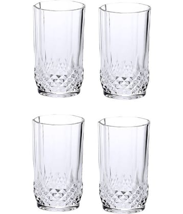 Somil Water/Juice  Glasses Set,  200 ML - (Pack Of 4)