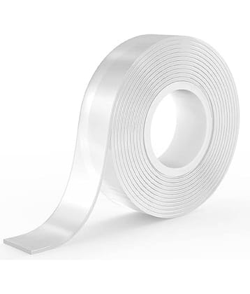 purple dust - Transparent Double Sided Nano Tape ( Pack of 1 )