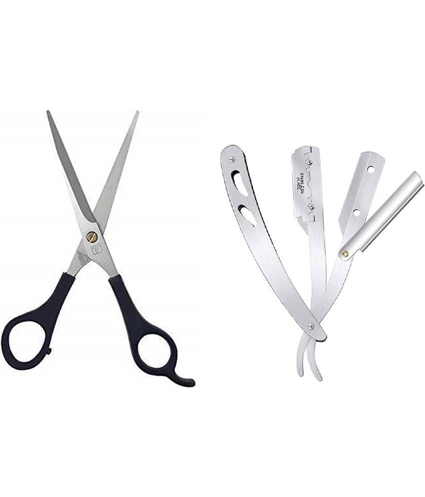 ClubComfort 6 Inch Scissors 1 & Manual Razor 1 Pack of 2