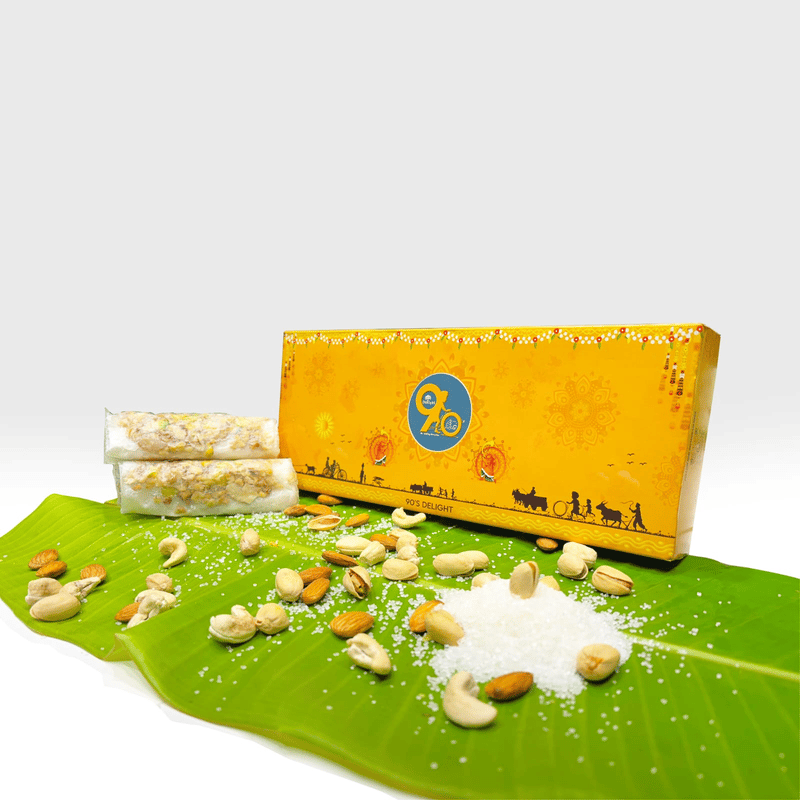 Sugar Dryfruits Putharekulu