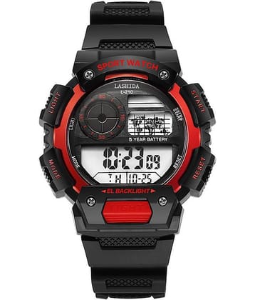 Trex Black Silicon Digital Men's Watch