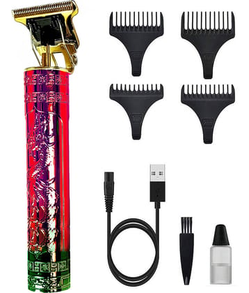 geemy - Stylish Hair Cutting Multicolor Cordless Beard Trimmer With 60 minutes Runtime