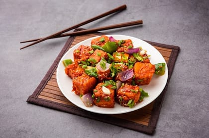 Basil Chilli Cottage Cheese