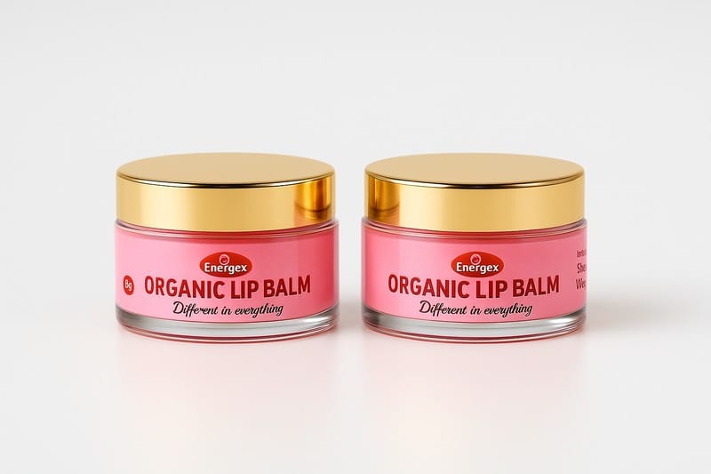Energex organic lip balm