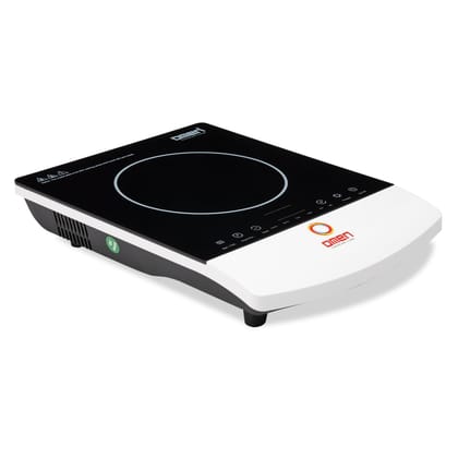 Omen Changing Lives 2000W Induction Cooktop | Touch Control with LED Display | Auto Shut-Off & Safety Lock | Adjustable Temperature Settings | Energy-Efficient Fast Cooking | 1-Year Warranty White / One Size