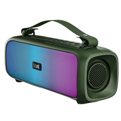 boAt Stone 580 | Portable Bluetooth Speaker with 12W RMS Stereo Sound, Bluetooth v5.1, AUX, and USB boAt Stone 580 | Portable Bluetooth Speaker with 12W RMS Stereo Sound, Bluetooth v5.1, AUX, and USB - Pine Green