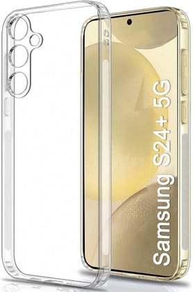 PLUGTECH TPU Ultra Hybrid Clear Camera Protection Back Cover Case for Samsung Galaxy S24 Plus