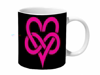 Multicolor Love To Infinity Ceramic Mug