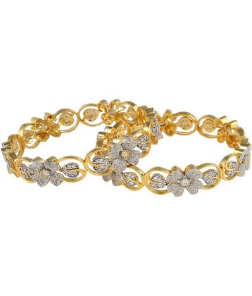 Youbella White Alloy Bangle