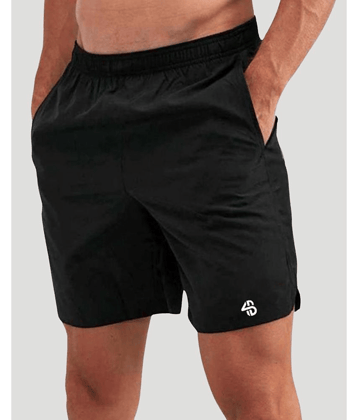 Forbro Black Polyester Lycra Men's Outdoor & Adventure Shorts ( Pack of 1 )