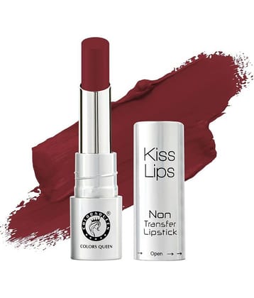 Colors Queen Kiss Lips Matte Lipstick Smudge Proof & Long Stay Lipstick Gold Rich (Shade - 05)