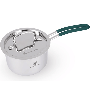 The Indus Valley - Stainless Steel No Coating Sauce Pan 3000 ml ( Pack of 1 )