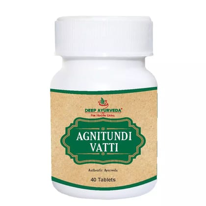 Agnitundi Vati - Supports Digestive Health, Relieves Gas & Improves Appetite