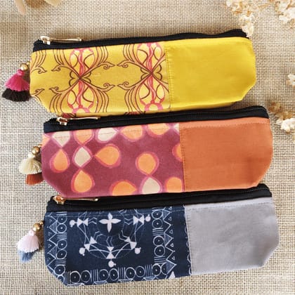 Tribal Trio Pencil Pouch Combo