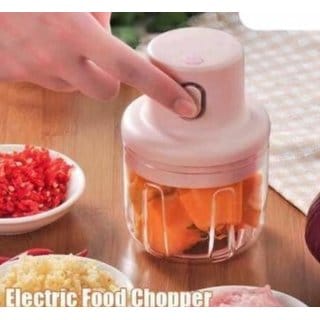 Electric Mini Garlic Grinder Chopper Vegetable Meat Fruit Crusher Small Food Processor