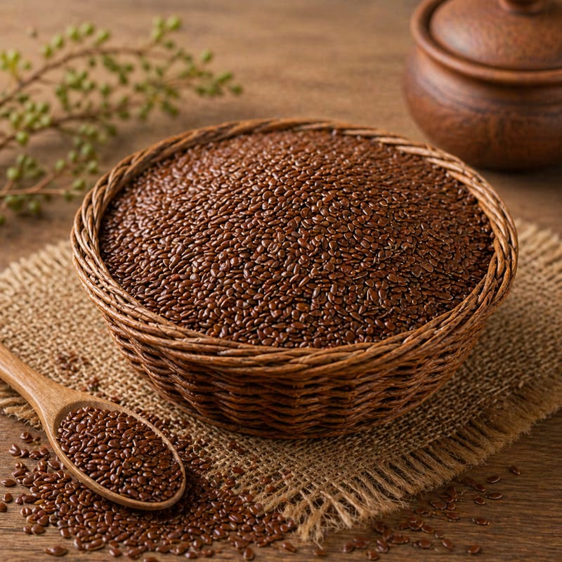 Roasted Flax Seeds (250g) | Nutrient-Rich Superfood | Healthy Snacking & Topping