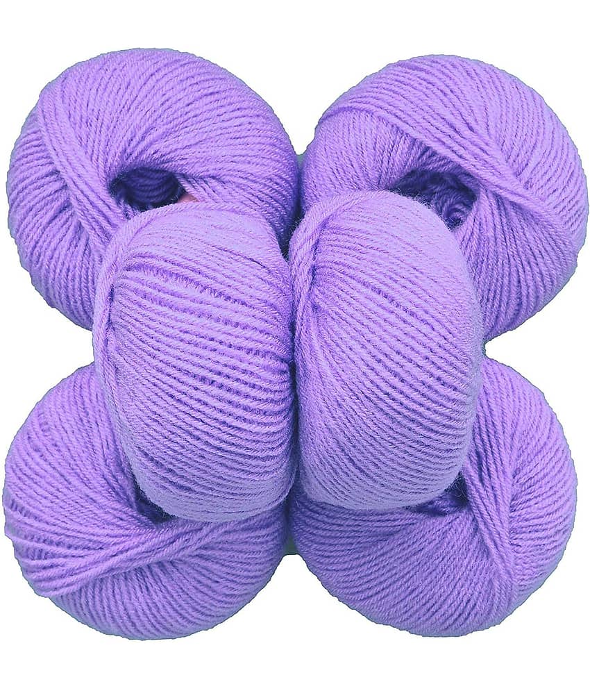 Baby Soft Wool ( Light Purple , 150 g )