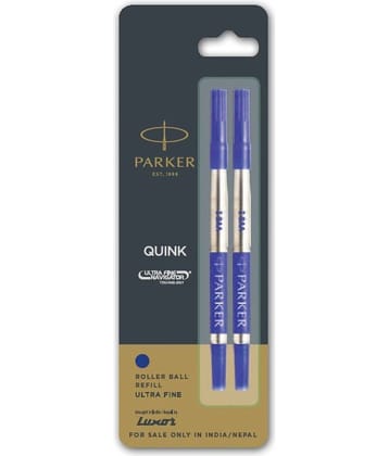PARKER Ultra Fine Navigator Roller Pen Blue 1 Refills Ball Pen (Blue)