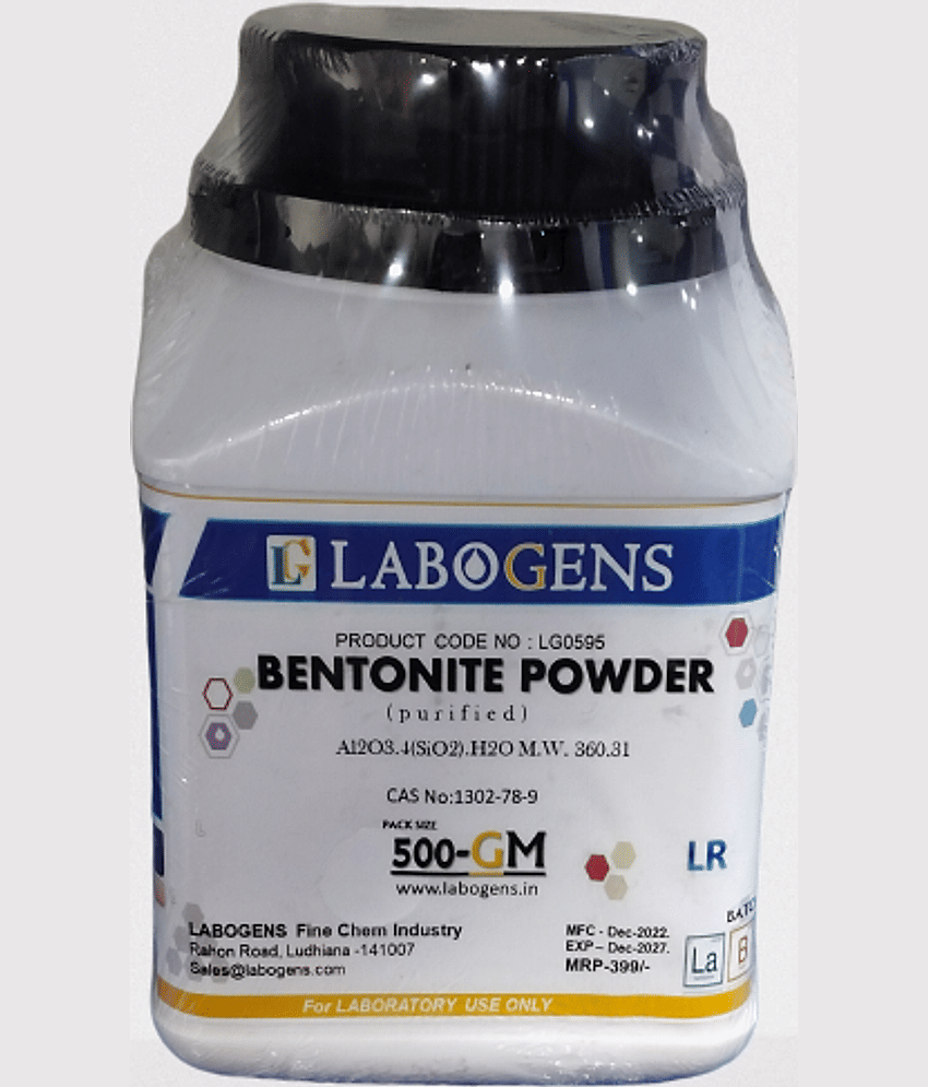 BENTONITE POWDER (PURIFIED) 500GM