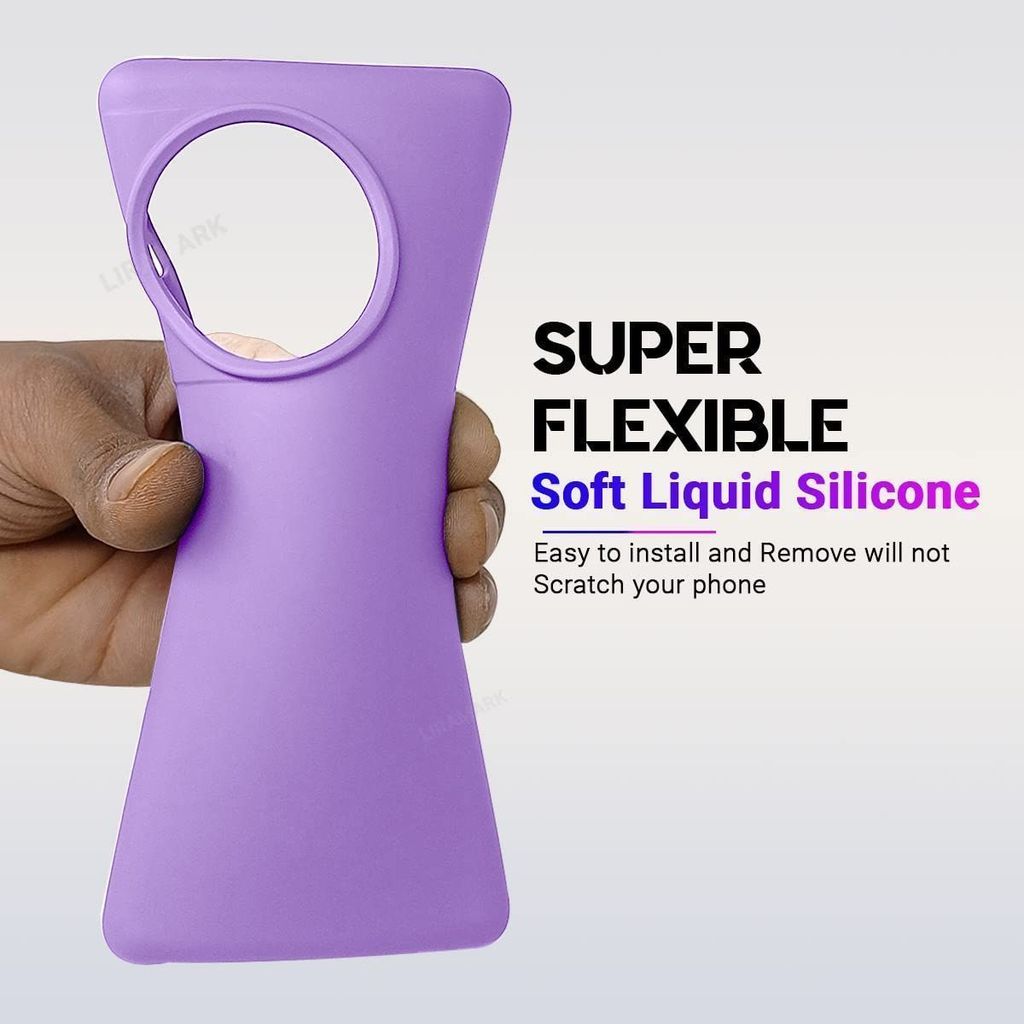 LIRAMARK Liquid Silicone Soft Back Cover Case for OnePlus 11 5G / 1+11 5G