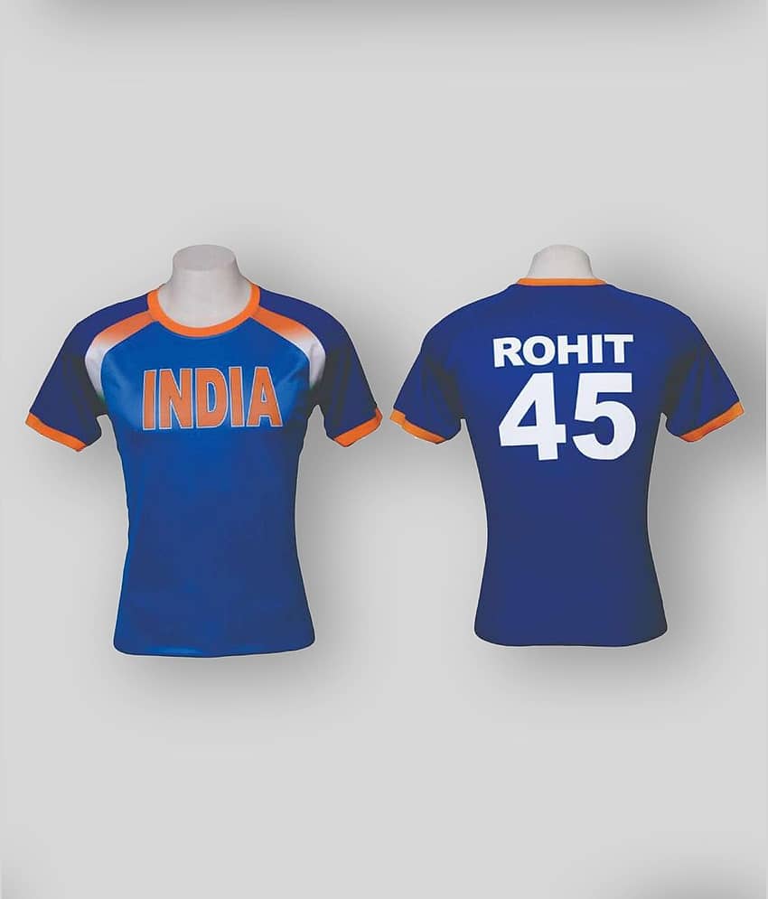 EPPE - Blue Polyester Regular Fit Men's Jersey ( Pack of 1 )