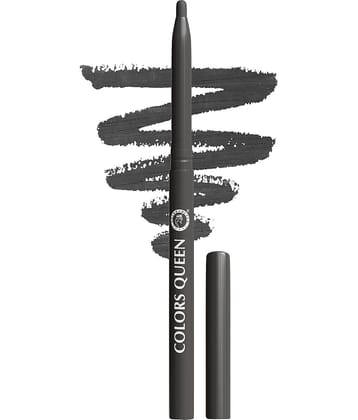 Colors Queen Grey Matte Kajal 1 g Pencil ( Pack of 1 )