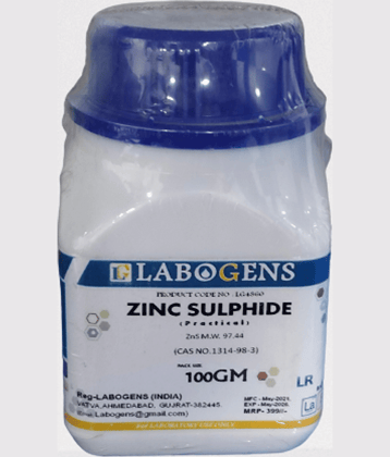 ZINC SULPHIDE (practical) 100GM