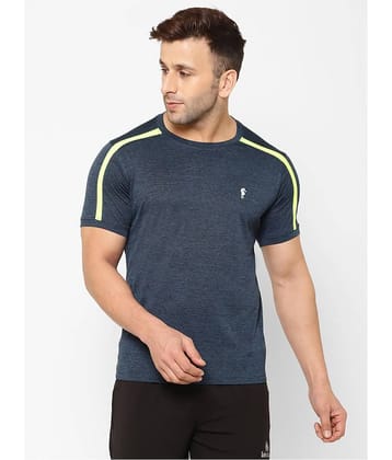 EPPE - Blue Polyester Regular Fit Men's Sports T-Shirt ( Pack of 1 )
