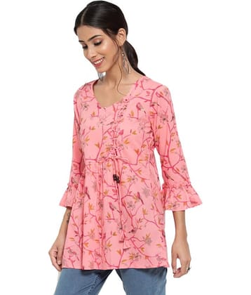 Cotton Short Kurti For Women (Pack of 1)