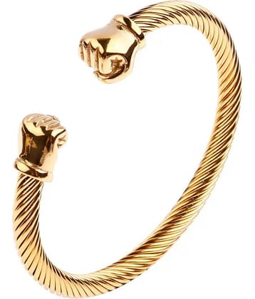 Thrillz Gold Kada ( Pack of 1 )